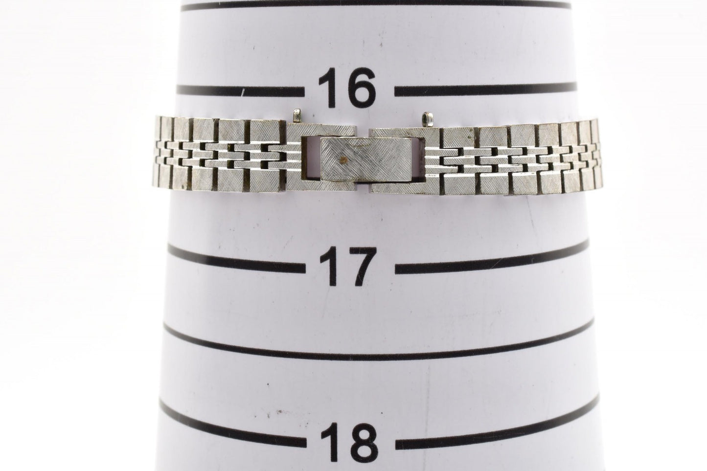 SEIKO セイコー 17-3330 手巻き レディース 腕時計 グリーン文字盤 スクエアケース WGP ステンレスブレス ドレスウォッチ 1970年代