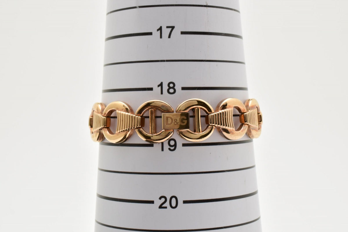 D&G Dolce&Gabbana ドルチェ&ガッバーナ Time Pattern DW0344 レディース 腕時計 クォーツ ホワイト文字盤 ブレスウォッチ ステンレス