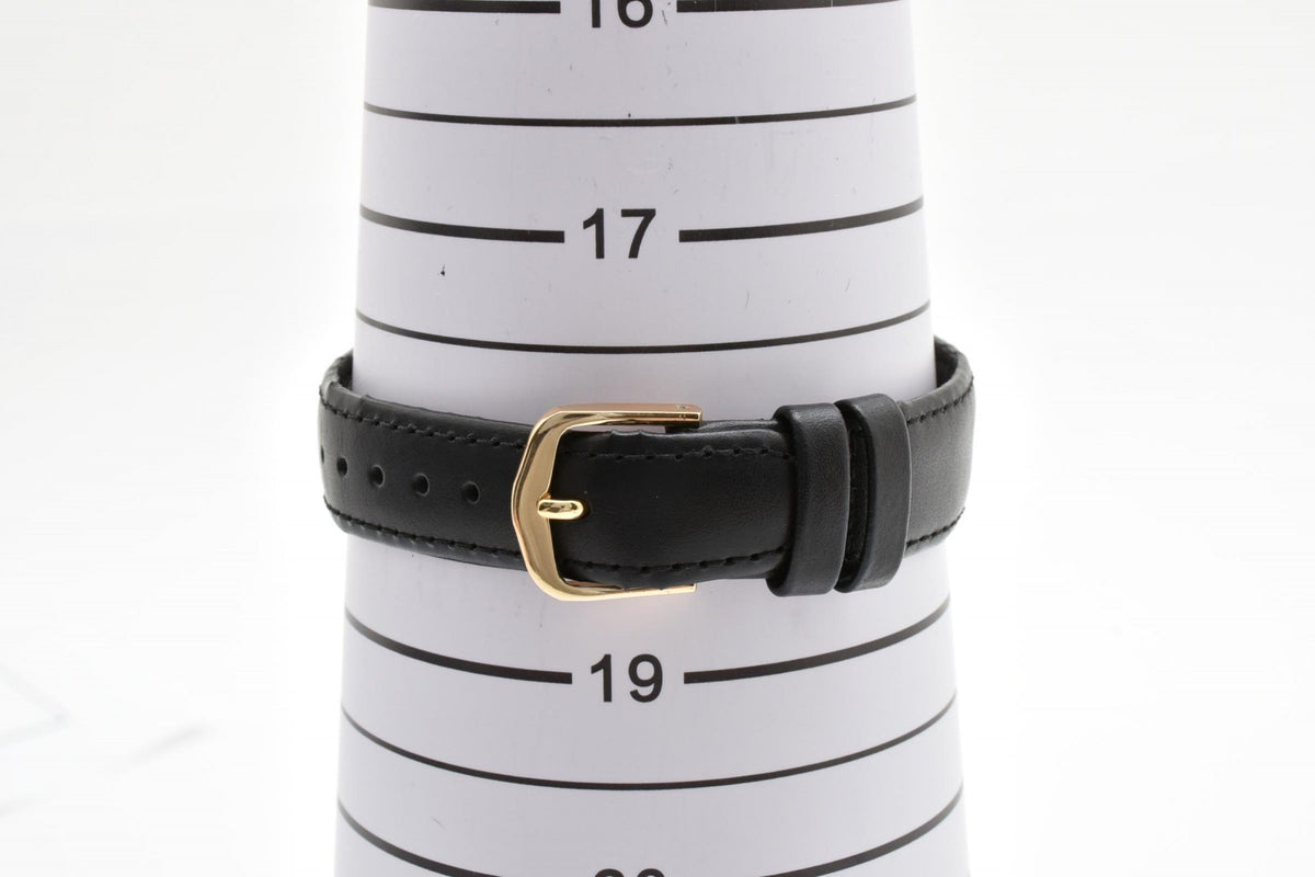 シチズン Citizen ハイライン 11200007 21石 手巻き 腕時計 グレー文字盤 14K GPケース レザーストラップ ヴィンテージ メンズ レディース