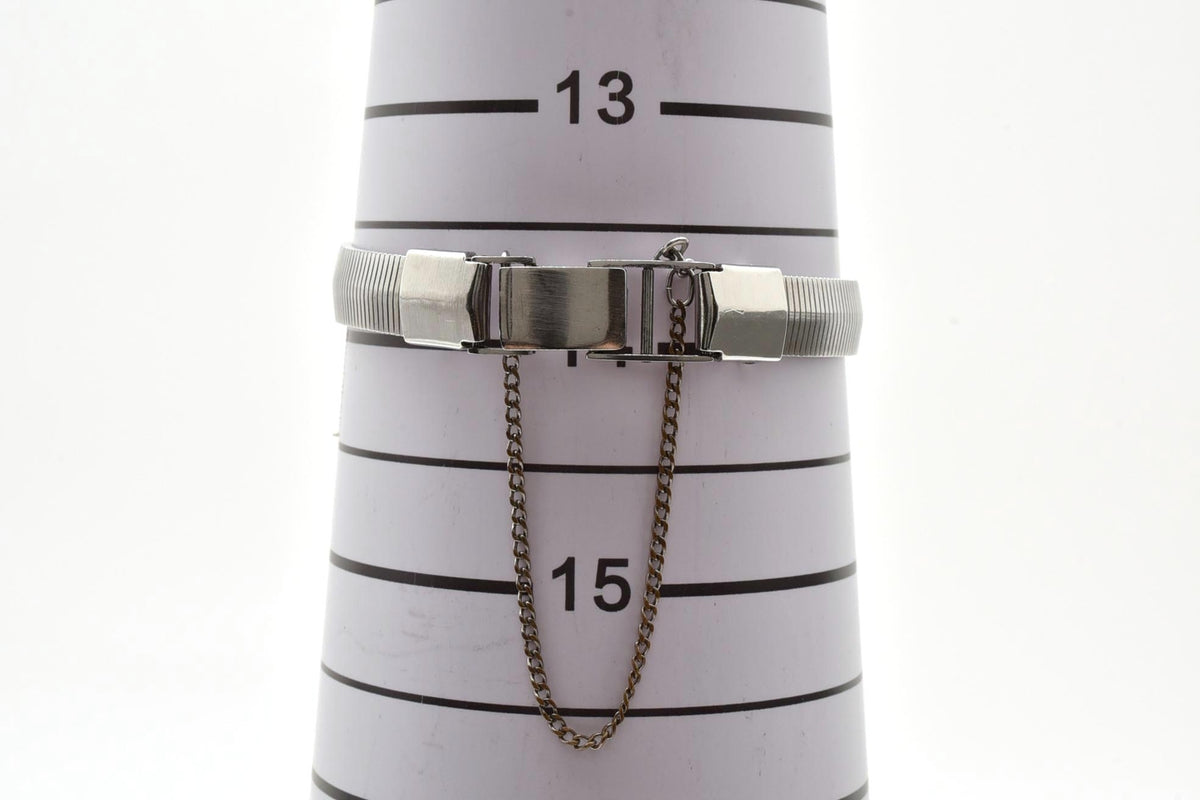 美品 SEIKO セイコー 11-3570 手巻き 21石 ヘキサゴン 六角形 ブルー文字盤 ステンレス メッシュブレス ヴィンテージ 1970年代 レディース 腕時計 稼働品