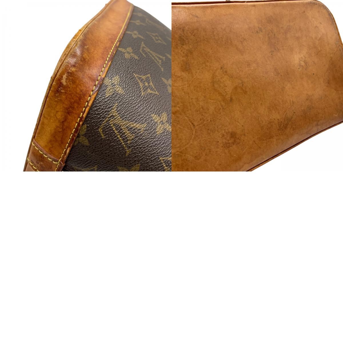 良品 ルイヴィトン LOUIS VUITTON ハンドバッグ アルマ モノグラム PVC レザー ブラウン 茶色 ゴールド金具 自立可 ヴィンテージ ビンテージ クラシック エレガント 鞄 カバン 手提げ レディース 普段使い 定番 人気 モデル レア H