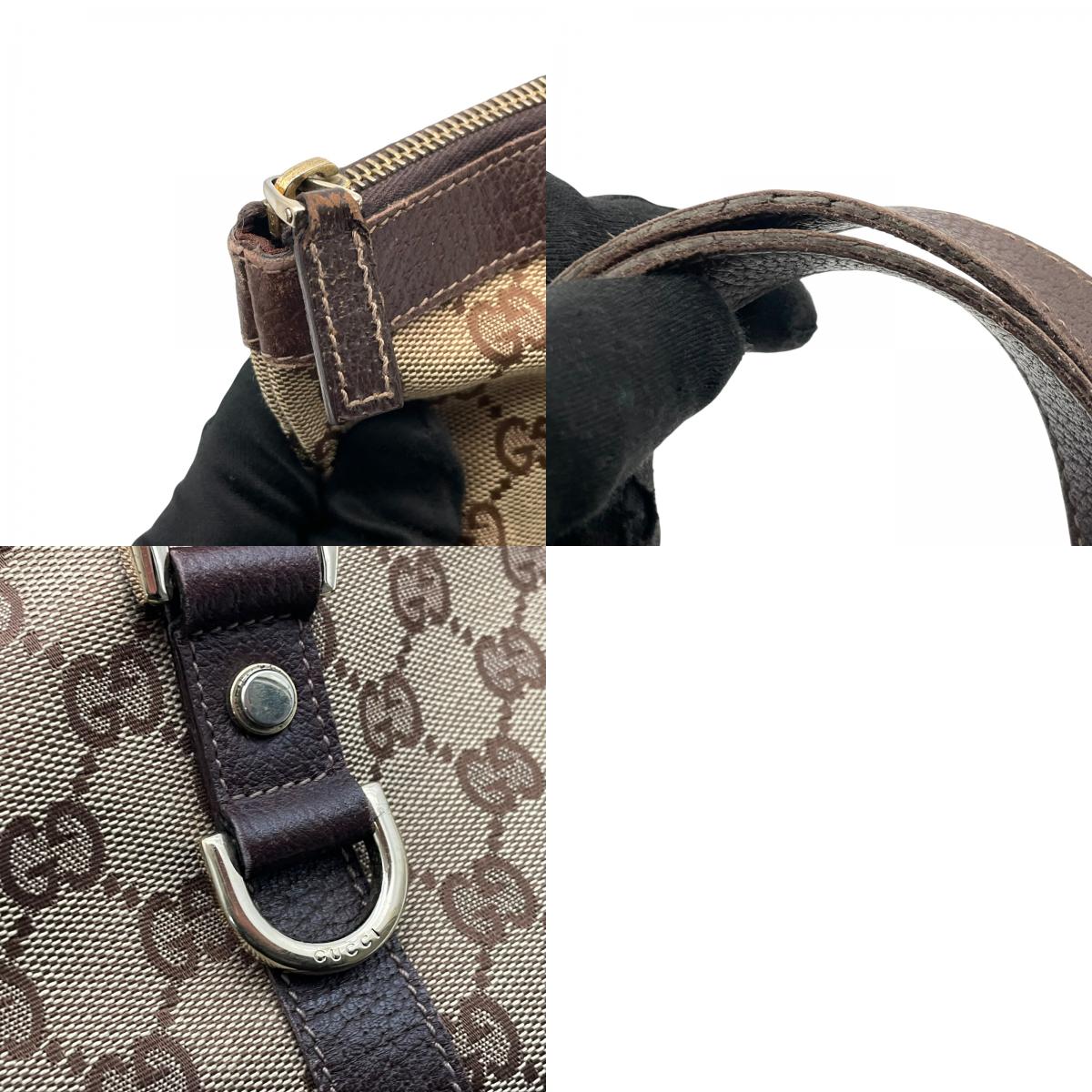 グッチ GUCCI GGキャンバス トートバッグ ハンドバッグ 肩掛け A4収納 キャンバス レザー ブラウン 茶色 ゴールド金具 エレガント カジュアル デイリー 通勤 通学 レディース 女性 人気 定番 141470 C8