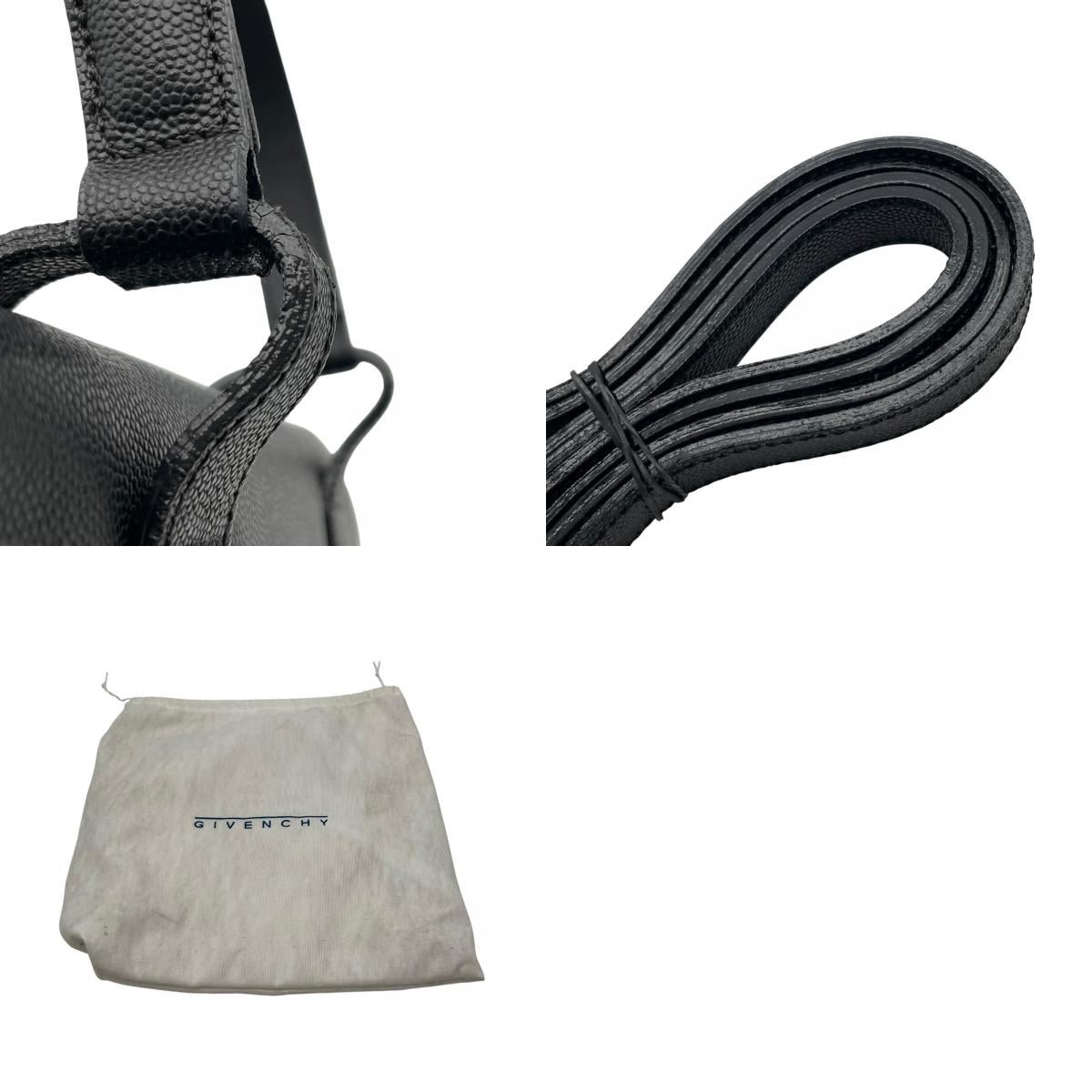 【美品】 ジバンシー GIVENCHY ハンドバッグ ショルダーバッグ 2WAY レザー 本革 ブラック 黒 ゴールド金具 4Gロゴ 型押し フラップ エレガント クラシック フォーマル 冠婚葬祭 お出かけ 鞄 レディース 定番 人気 C