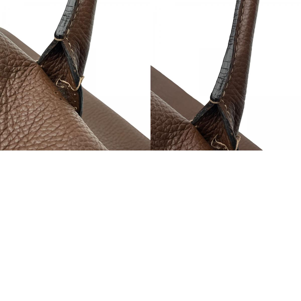 IACUCCI イアクッチ バッグ ハンドバッグ ショルダーバッグ 2WAY 手提げ 肩掛け 斜め掛け 本革 シボレザー ブラウン 茶系 ゴールド金具 エレガント クラシック スタイリッシュ カジュアル 上品 お出かけ デイリー レディース K1