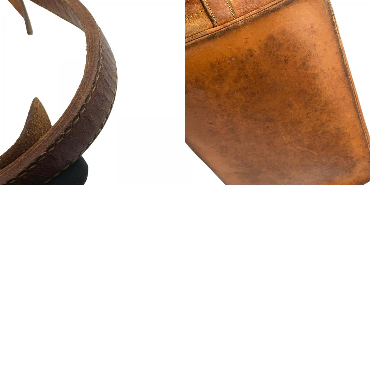 Louis Vuitton ルイヴィトン バッグ モノグラム ノエ 巾着型 ワンショルダーバッグ 巾着バッグ 本革 ヌメ革 ブラウン 茶系 金具ゴールド ヴィンテージ クラシック エレガント 普段使い レディース D5