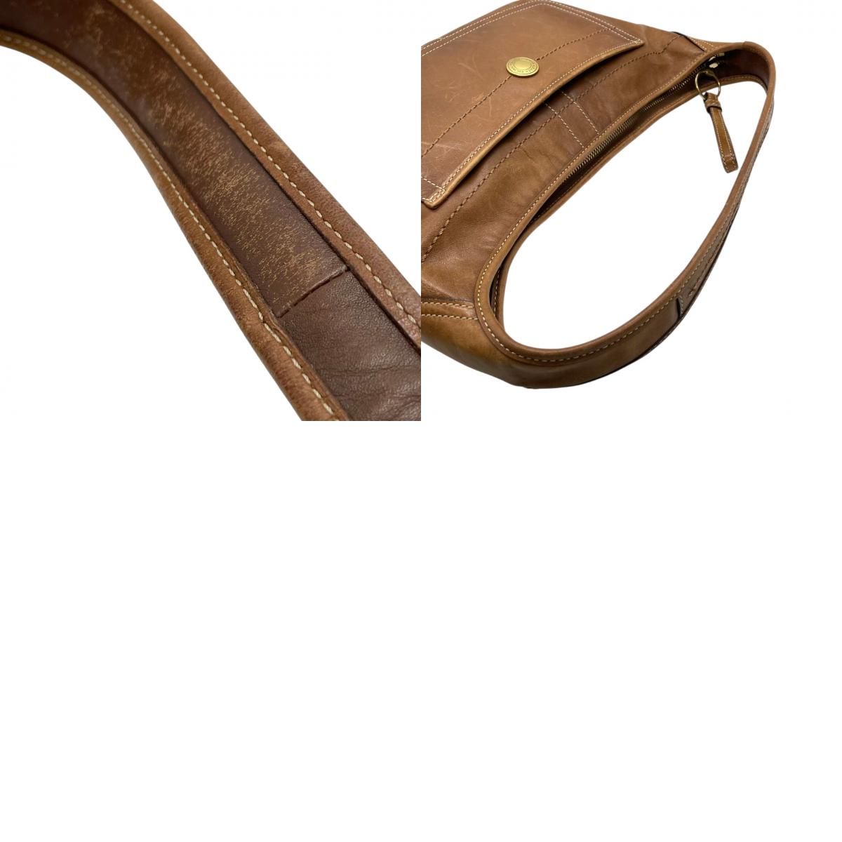 コーチ COACH ショルダーバッグ ワンショルダー ハンドバッグ ホーボー 自立可 レザー 本革 ブラウン 茶色 ゴールド金具 クラシック ビンテージ レディース 通勤 通学 カジュアル エレガント 11288 s85