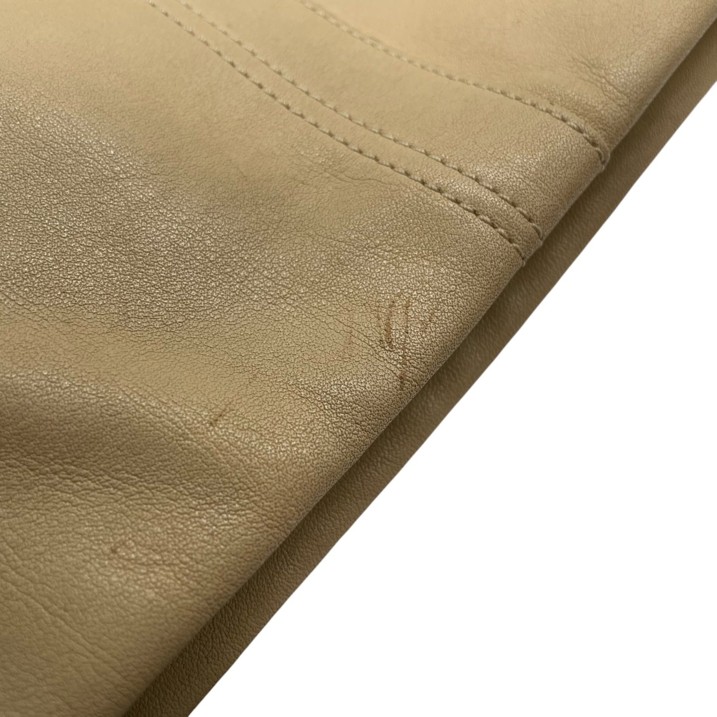 美品 コーチ COACH ワンショルダーバッグ レザー F10939 ベージュ 茶色 ブラウン シルバー金具 上品 本革 S52