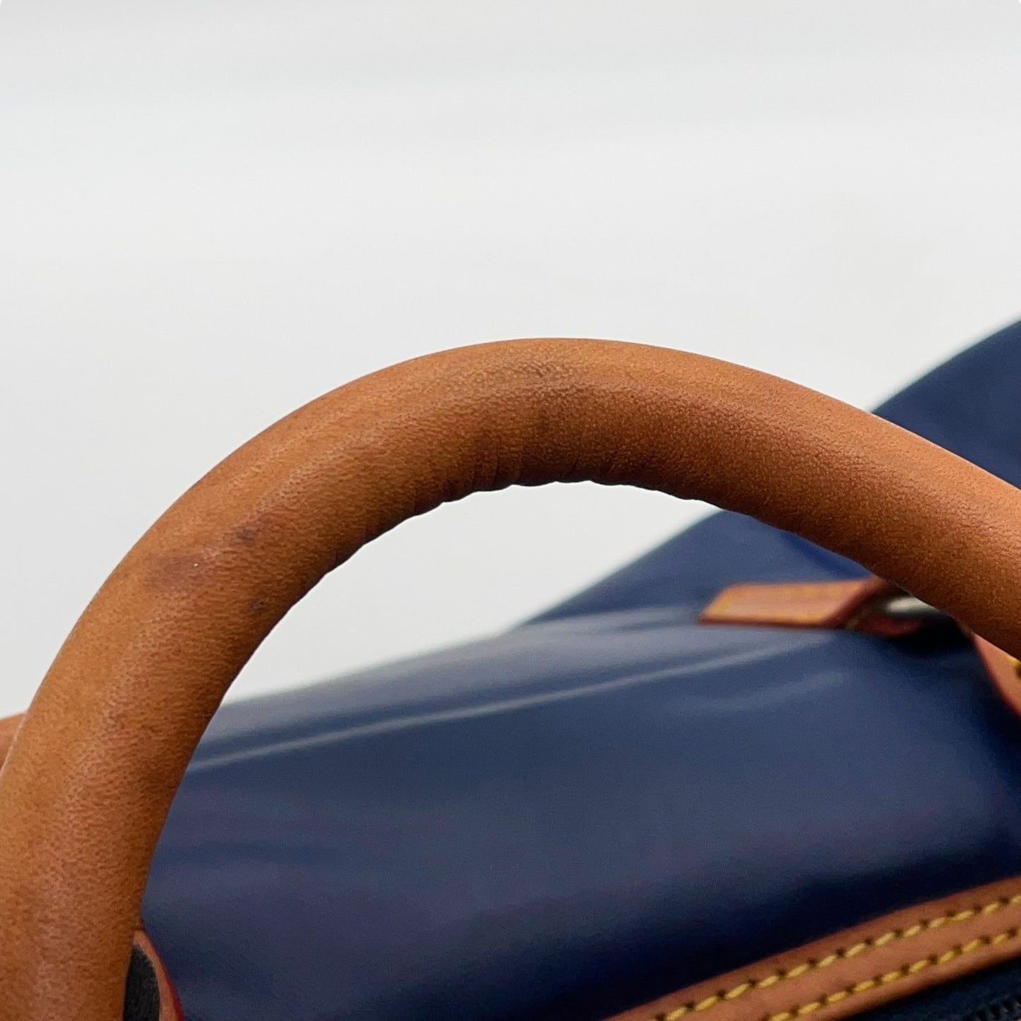 ハンティングワールド HUNTING WORLD ナイロン レザー ボストンバッグ ネイビー 紺 ブラウン 茶色 旅行 出張 軽量 メンズ レディース U17