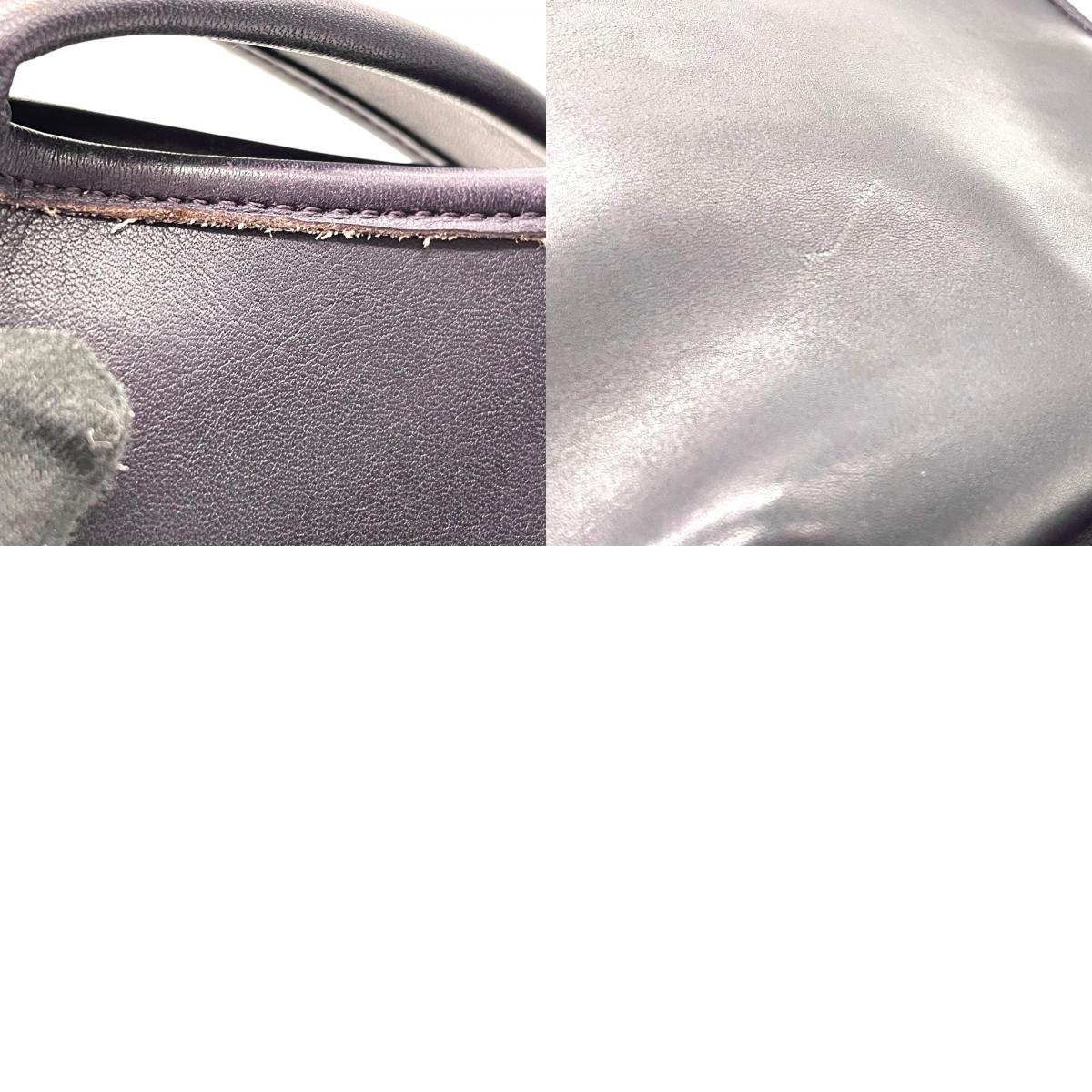 COACH コーチ 9047 ショルダーバッグ レザー パープル【中古】 レディース