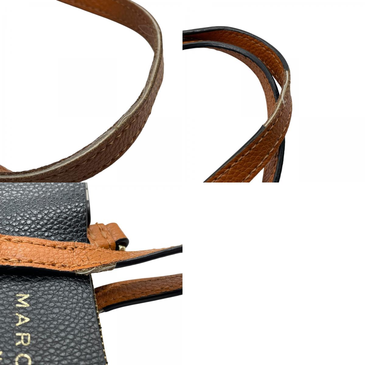 マークジェイコブス MARC JACOBS THE MINI GRIND BAG 2WAY ハンドバッグ ショルダーバッグ 黒 ブラック 白 アイボリー ベージュ レザー ゴールド金具 手提げ 斜め掛け可 ロゴ パドロック グラインド レディース S21