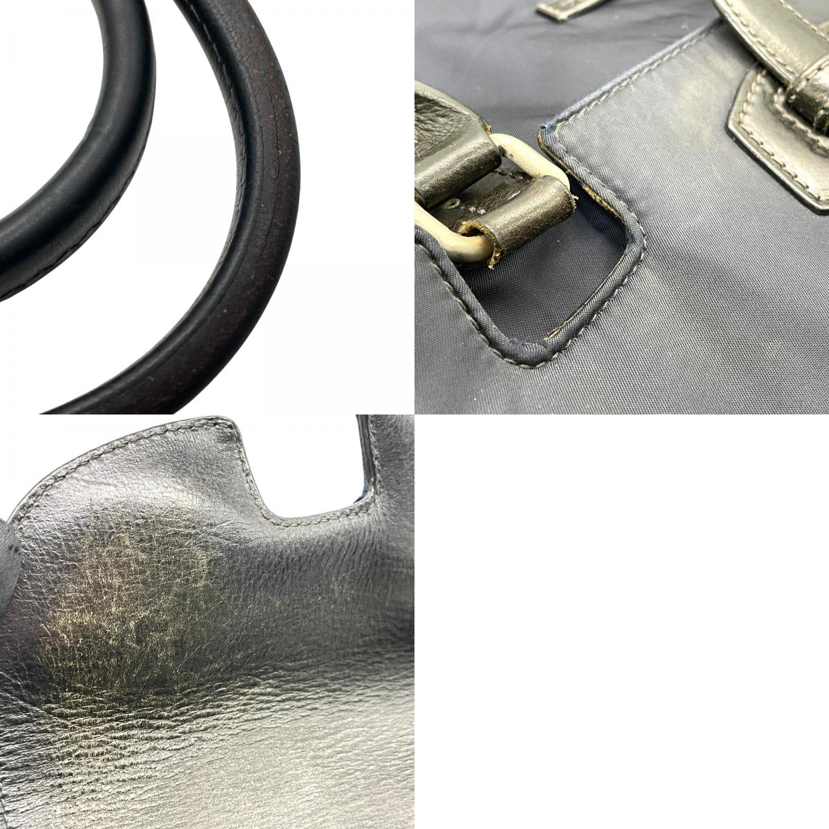 Daniel&Bob ダニエルアンドボブ トートバッグ ビジネストート ビジネスバッグ 紺 ネイビー 黒 ブラック ナイロン レザー シルバー金具 肩掛け可 A4収納可 ロゴ メンズ X2