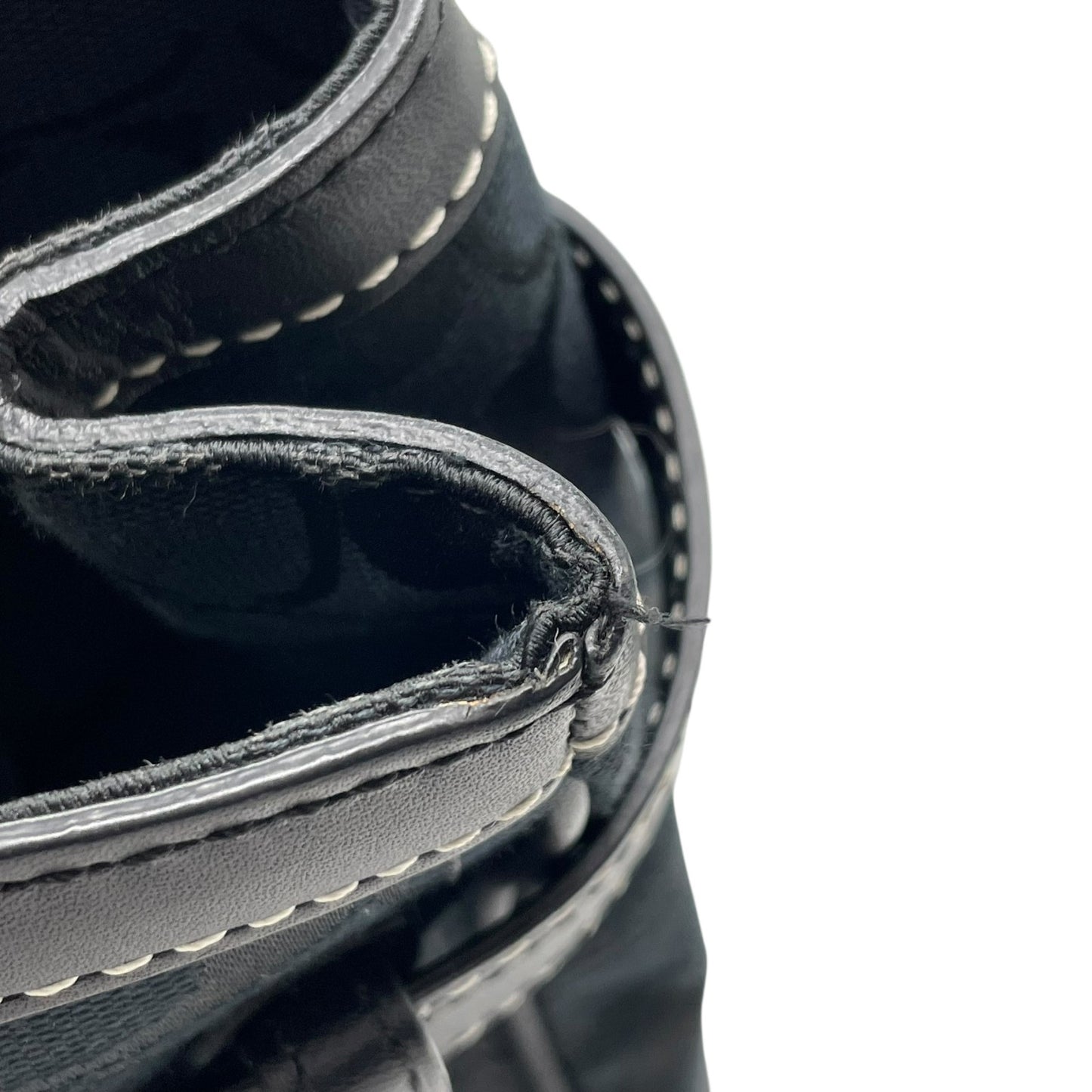 コーチ COACH トートバッグ シグネチャーF08K07 黒 ブラック 紺 ネイビー ジャガード レザー ホースビット A4対応 通勤 通学 U12