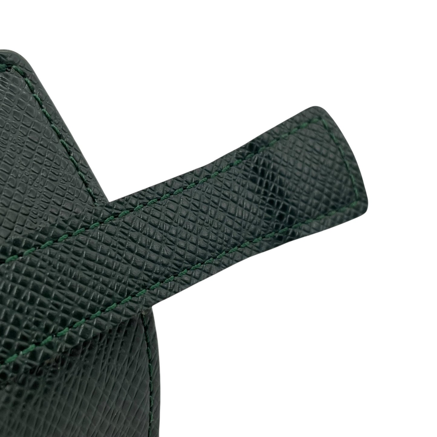 美品 LOUIS VUITTON ルイヴィトン タイガ エテュイ カルト デヴィジット トワレット カードケース M30544 緑 グリーン レザー 定期ケース メンズ ビジネス W3