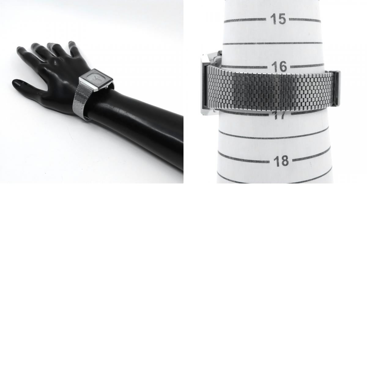 【稼働品】 RADO Elegance ラドー エレガンス 腕時計 自動巻き シルバー文字盤 スクエア デイト表示 メンズ レディース ユニセックス ヴィンテージ アナログ ドレスウォッチ アンティーク クラシック メッシュブレス G4