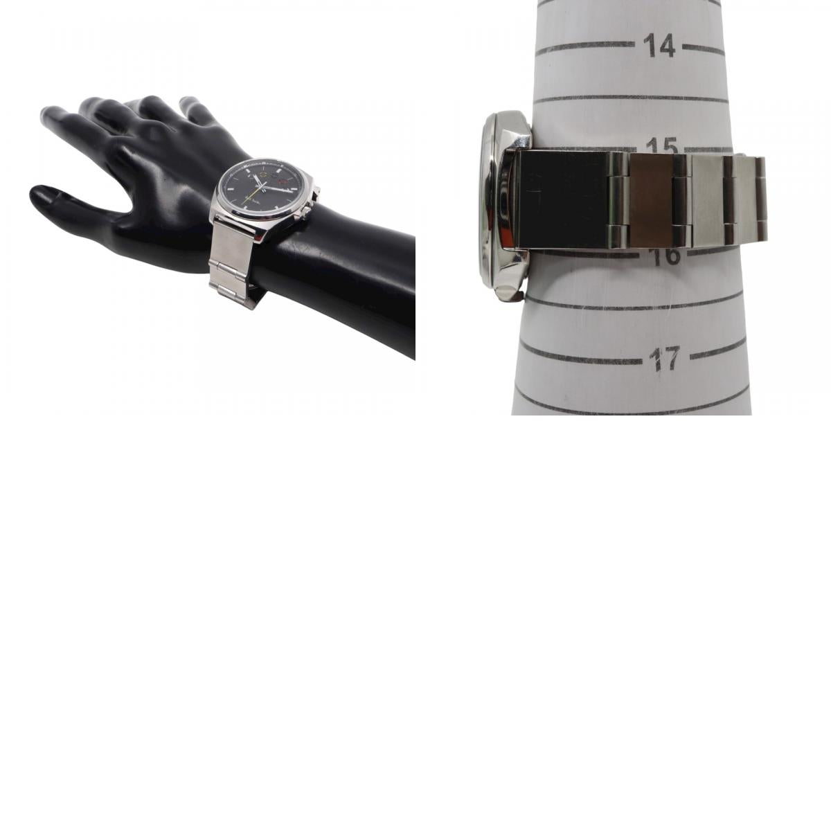 ポールスミス Paul Smith 腕時計 メンズ クォーツ ファイブアイズ Five Eyes ブラック文字盤 シルバー SS F335-S082561 アナログ ウォッチ ビジネス カジュアル 通勤 通学 クラシック モダン レア 希少 ギミック G10