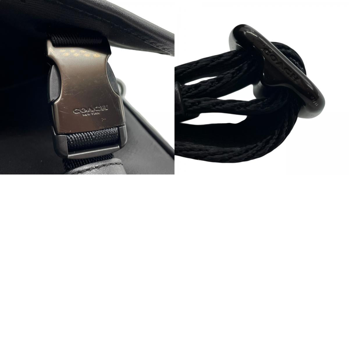 極美品 COACH コーチ League リーグ メッセンジャーバッグ C9157 ショルダーバッグ ボディバッグ レザー 黒 ブラック 斜め掛け可 メンズ レディース K5