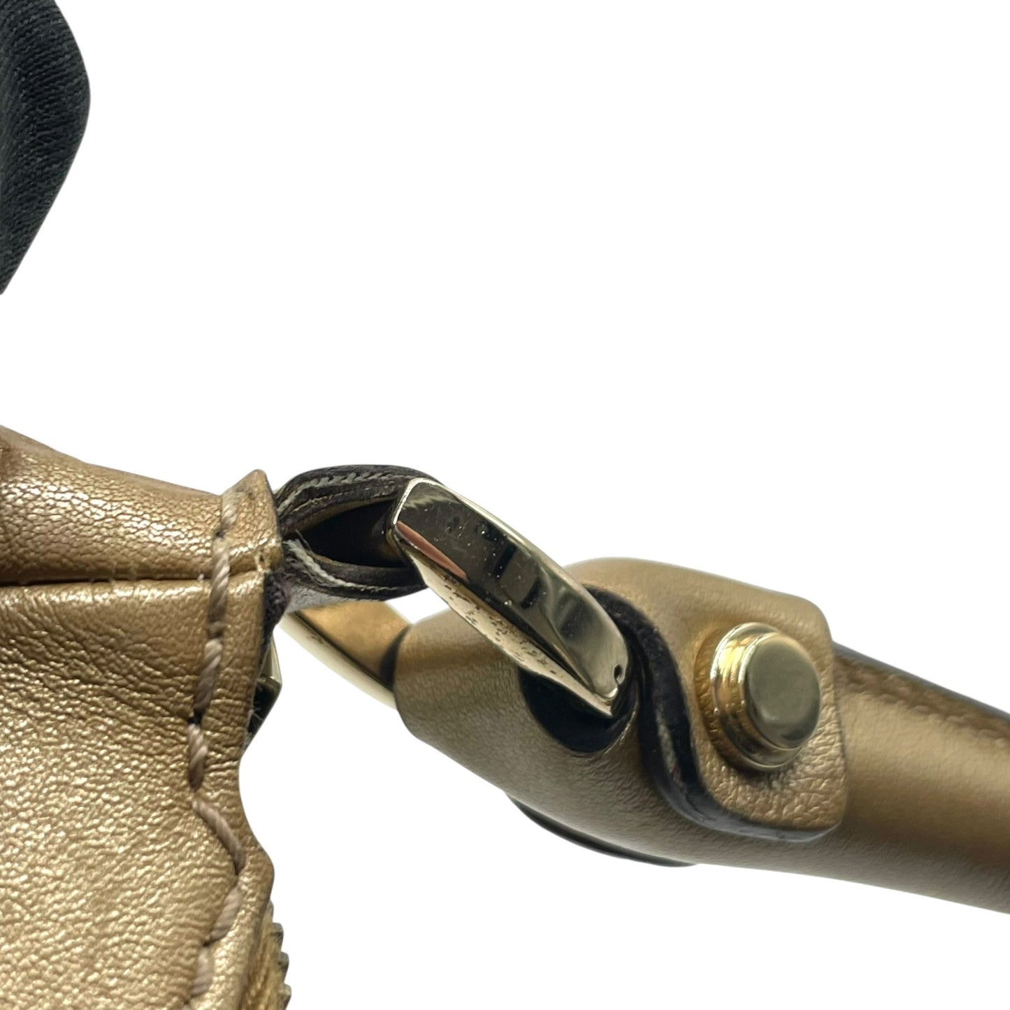 GUCCI グッチ ワンショルダー バッグ グッチシマ Dリング 190525 ゴールド レザー GG柄 エンボス 高級 本革 ブランド 鞄 ハンドバッグ レディース メンズ ユニセックス 肩掛け ワンハンドル ラグジュアリー 正規品 D5 バック