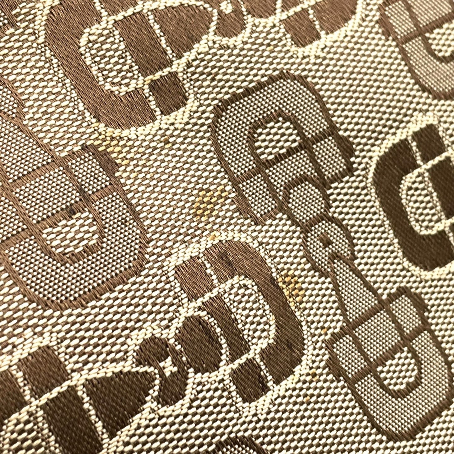 GUCCI グッチ ホースビット柄 ショルダーバッグ ワンショルダー ハンドバッグ キャンバス ブラウン ゴールド金具 Y2K C3