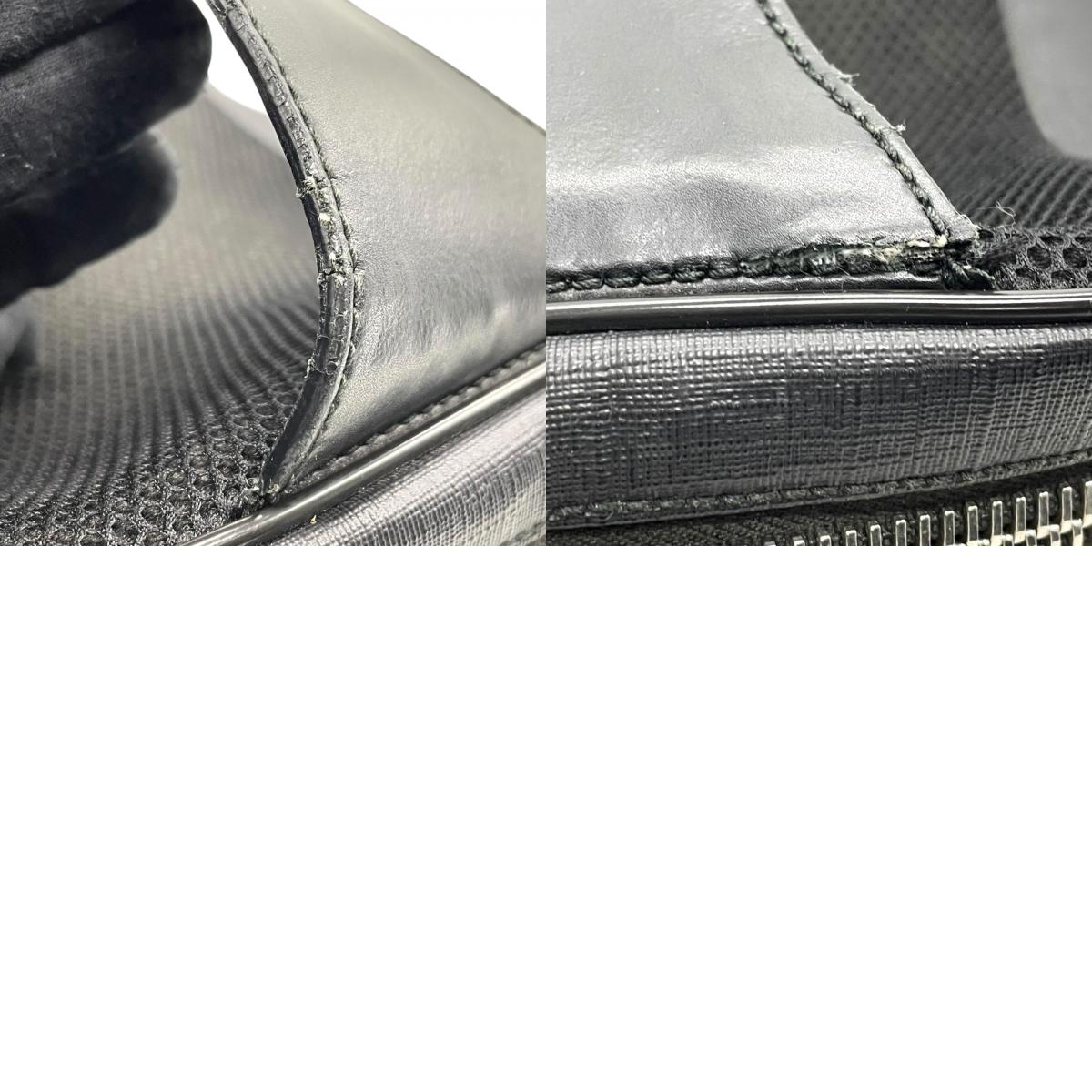 GUCCI グッチ GGスプリーム ボディバッグ ショルダーバッグ ウエストバッグ 黒 ブラック ネイビー PVC レザー GG柄 シルバー金具 478325 メンズ Z1