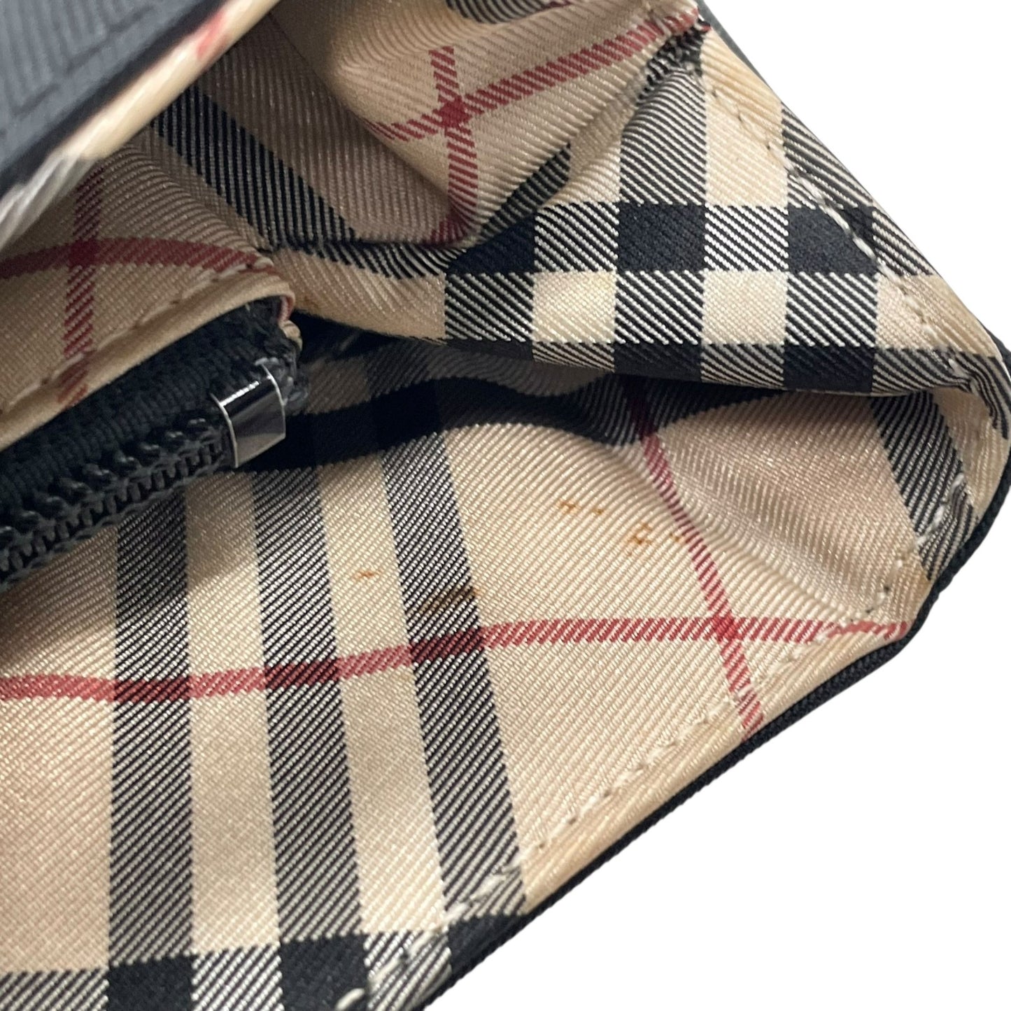 BURBERRY BLUE LABEL バーバリーブルーレーベル トートバッグ ブラック ナイロン 内装ノバチェック A4収納可 ハンドバッグ ロゴ シンプル 通勤通学にも最適 B5