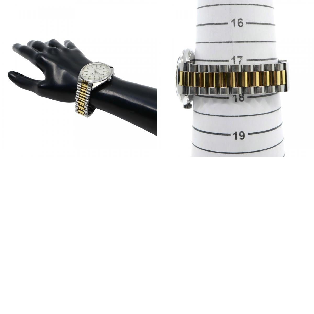 シチズン CITIZEN レオパード スーパー ビート8 自動巻き 腕時計 ヴィンテージ 1970年代 ステンレススチール シルバー×ゴールド 自動巻き 26石 メンズ G5