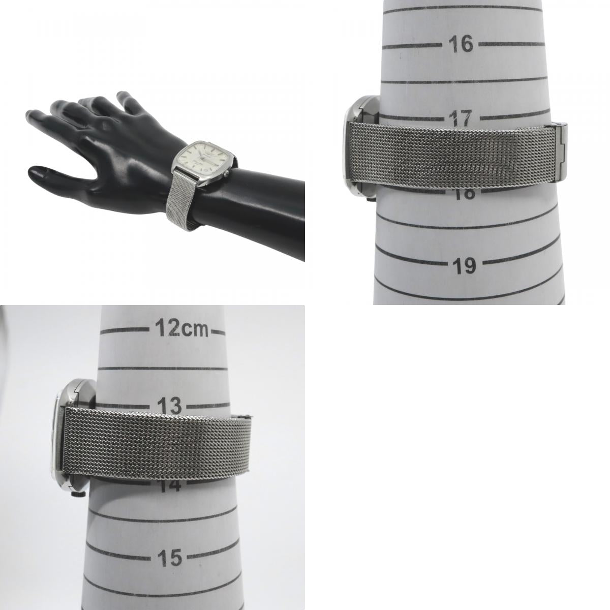 LONGINES ロンジン フラッグシップ HF 自動巻き 腕時計 クッションケース ステンレススチール ヴィンテージ メンズ G8