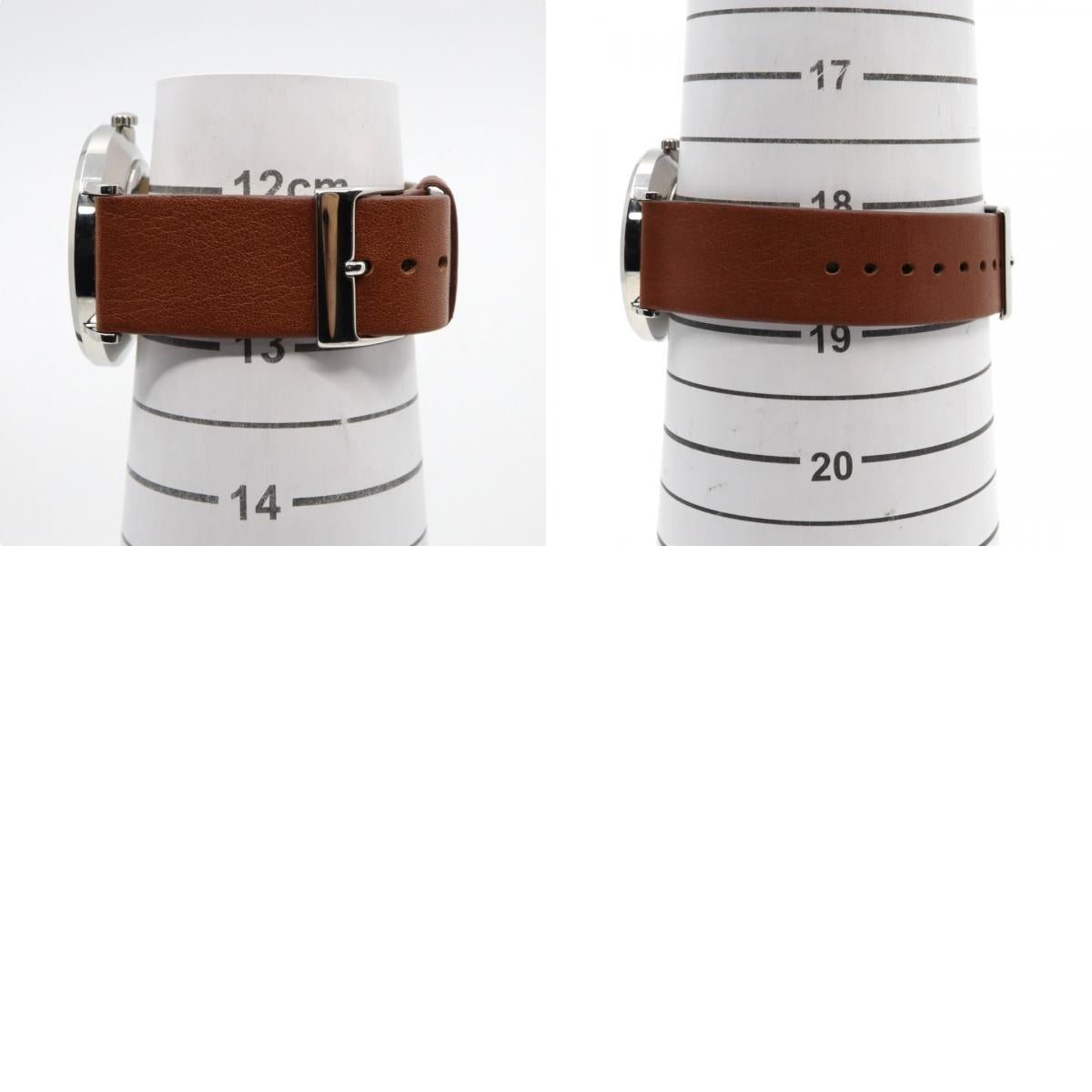 未使用級 美品 電池交換済 コーチ COACH ペリー PERRY 腕時計 CA.120.7.14.1596 レディースウォッチ クォーツ シルバー文字盤 ブラウン レザーベルト アナログ シンプル エレガント クラシック ビジネス 普段使い 稼働品 G3