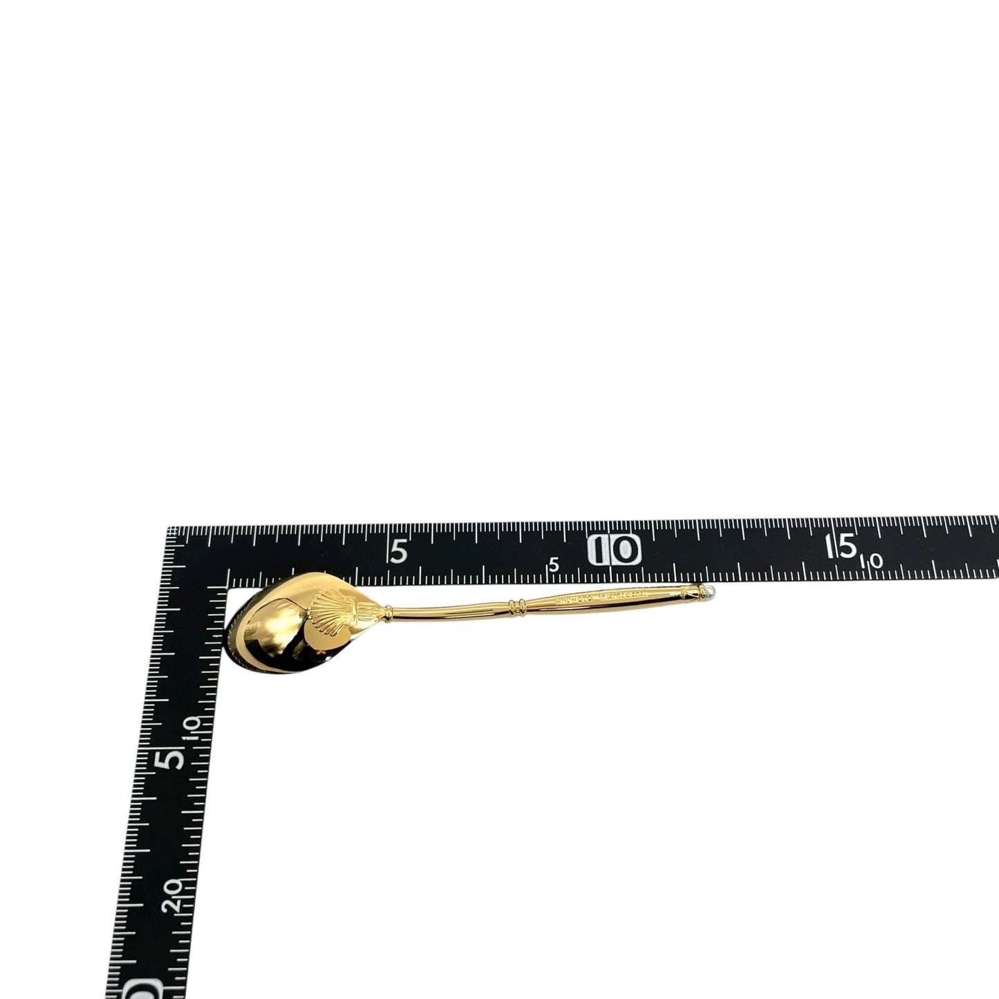 ミキモト MIKIMOTO ゴールドカラー 金 スプーン 5本セット パール モチーフ カトラリー ギフト 未使用 M4