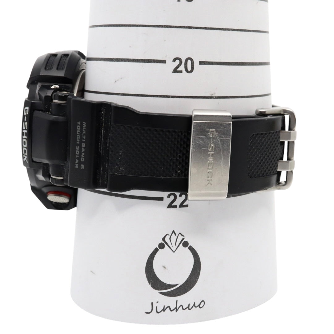 美品 カシオ G-SHOCK 腕時計 グラビティマスター ブラック アナログソーラー 電波ソーラー タフソーラー マスターオブG メンズ GW-A1100-1A3JF 5311 CASIO ジーショック G4