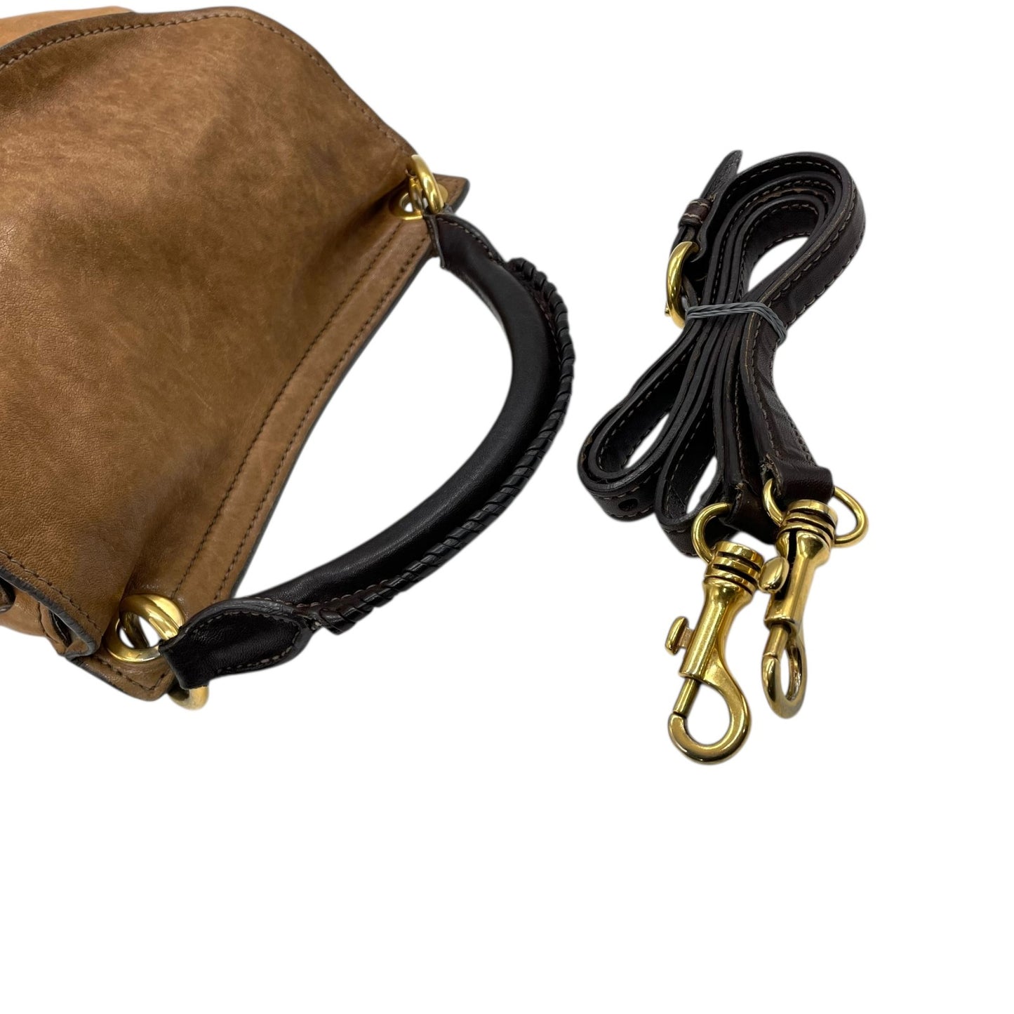 miu miu ミュウミュウ ヴィンテージ Y2K vintage archive レザー 2WAY ハンドバッグ ショルダーバッグ ブラウン ゴールド金具 フラップ レディース c1