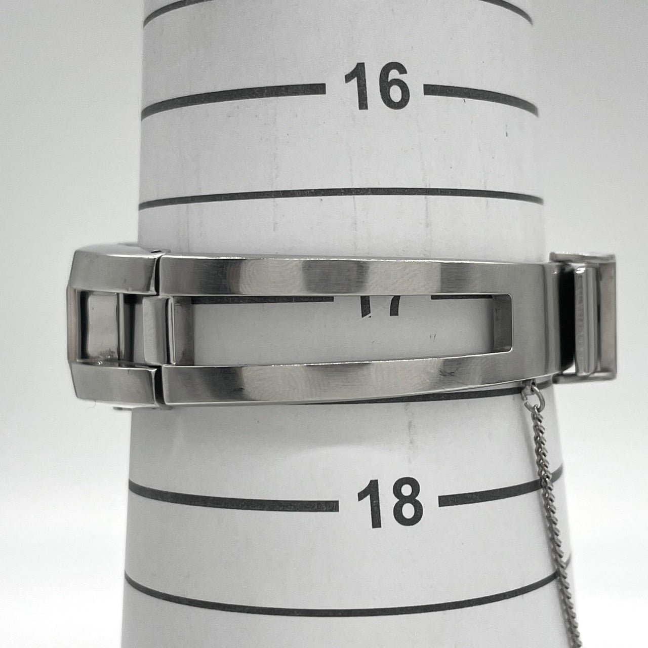 【美品/電池交換済】CITIZEN XC シチズン クロスシー レディース 腕時計 シルバー バングルウォッチ ブレスレット アナログ クオーツ エレガント ドレスウォッチ ビジネス カジュアル スクエア レクタンギュラー シンプル クリーニング済 G4