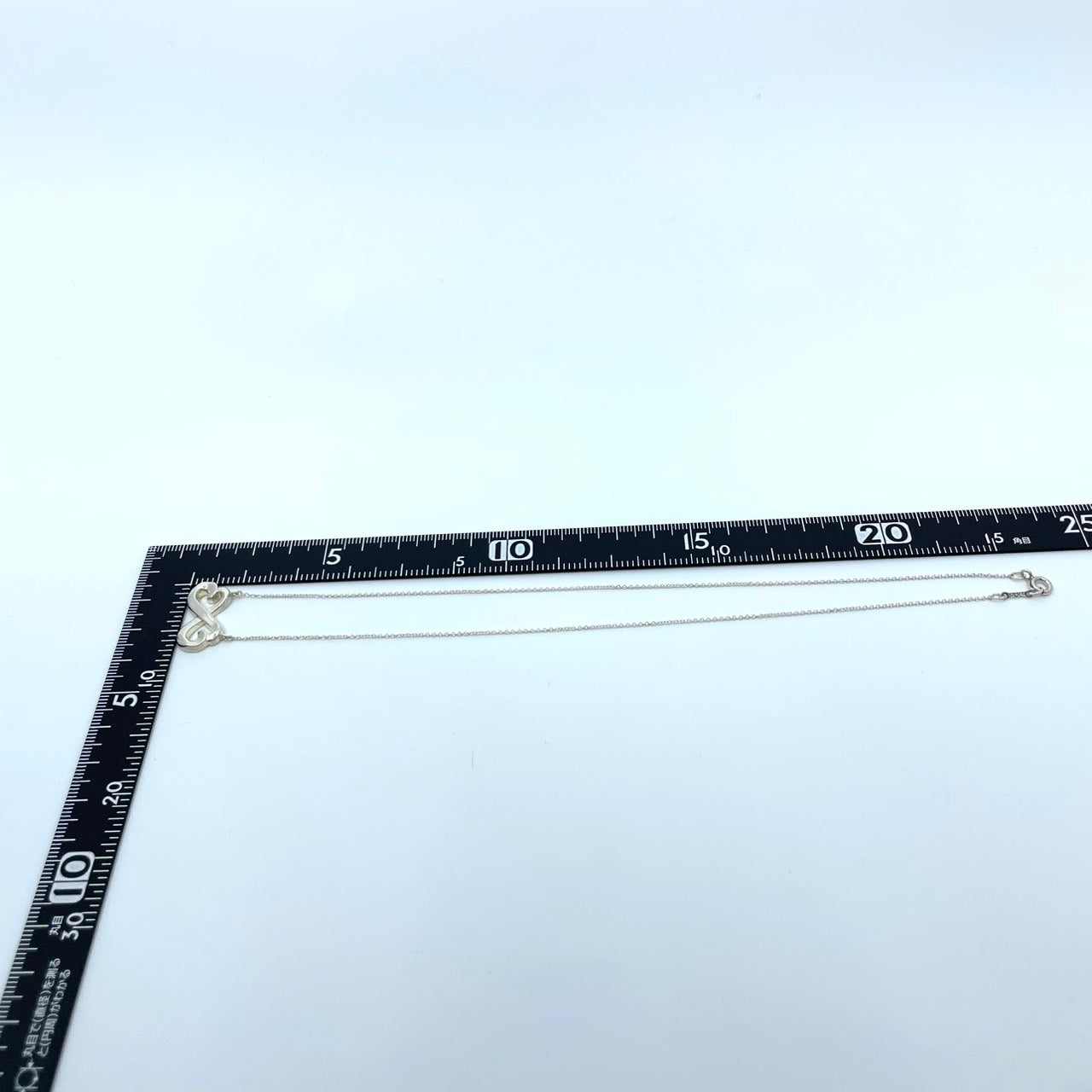 美品 TIFFANY & Co. ティファニー ネックレス ダブルラヴィングハート ダブルラビングハート エルサ・ペレッティ シルバー SV925 ペンダント ヴィンテージ ジュエリー アクセサリー レディース I1