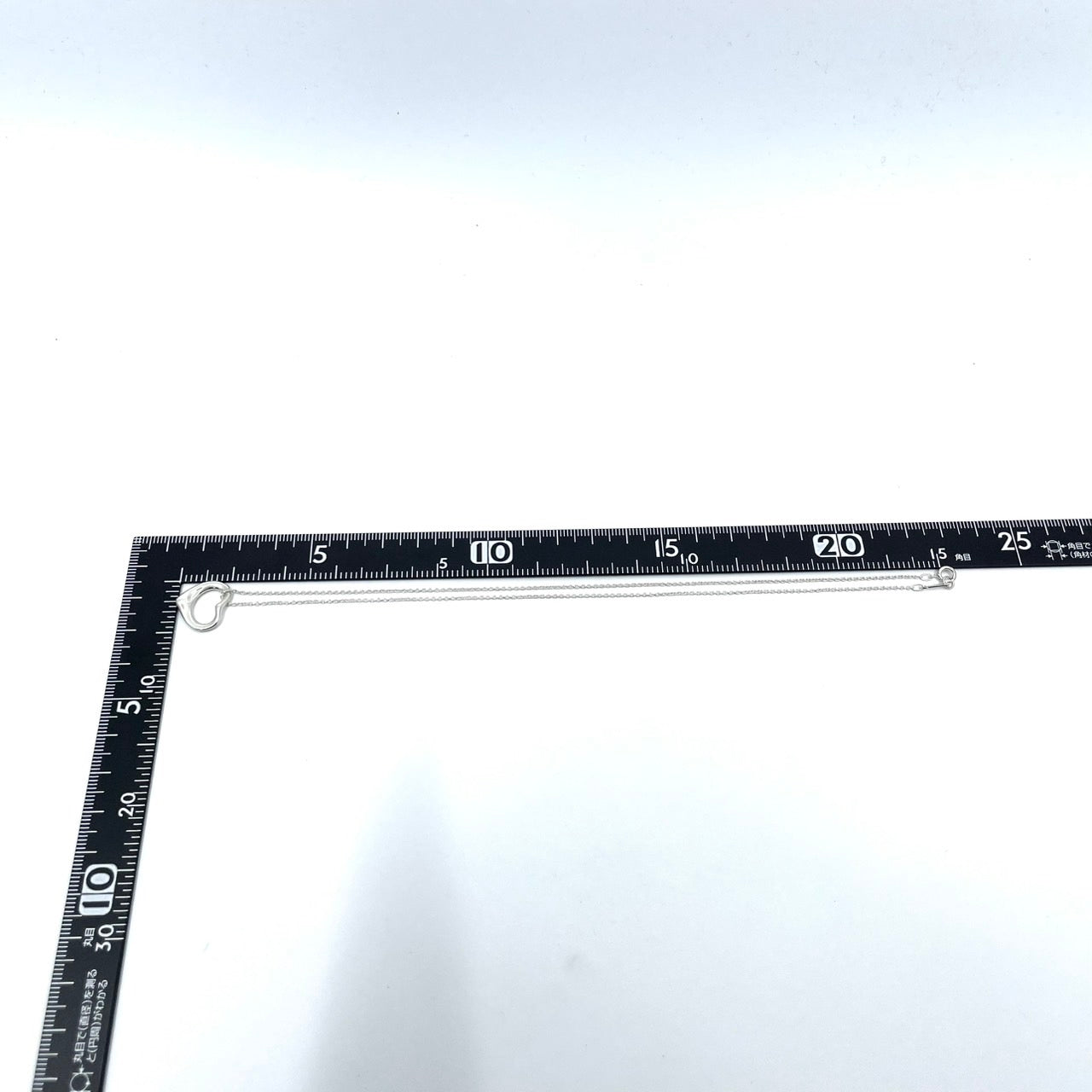 美品 TIFFANY & Co. ティファニー オープンハート シルバー SV925 エルサ・ペレッティ ヴィンテージ ネックレス ペンダント アクセサリー ジュエリー レディース I1