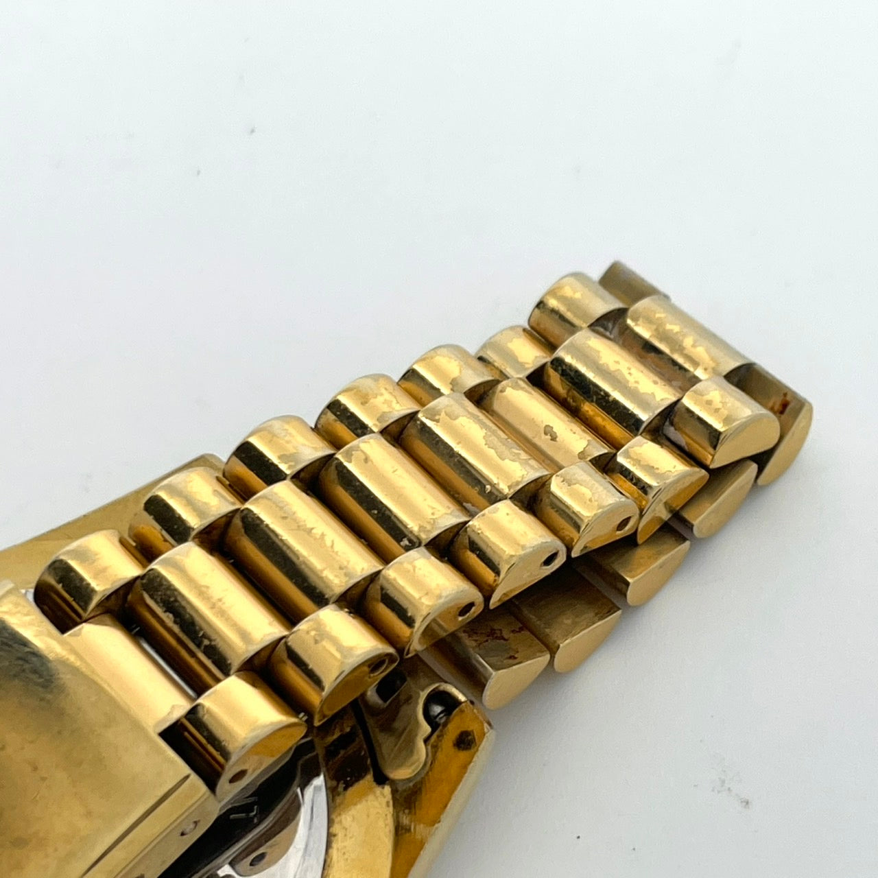 【電池交換済】Louis & Balencia ルイスアンドバレンシア レディース腕時計 クオーツ ゴールド ラインストーン エメラルド ハニカム文字盤 デイデイト カレンダー アナログ ゴージャス エレガント クラシックデザイン クリーニング済 G4