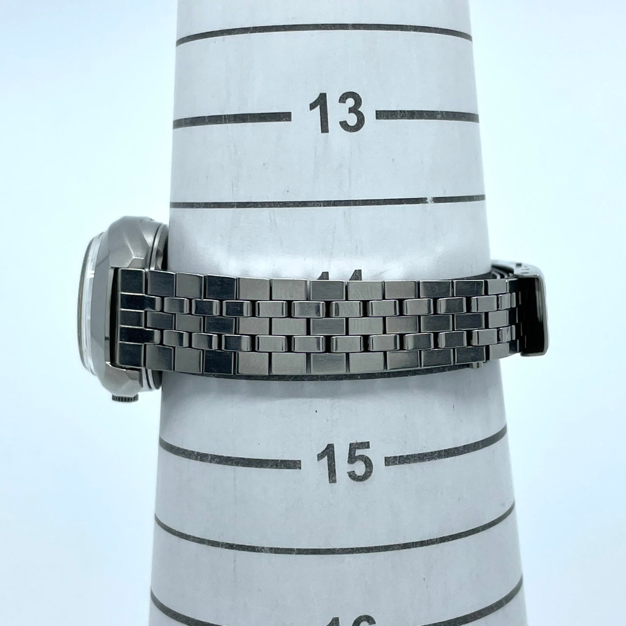 【稼働品】CITIZEN シチズン コスモトロン 電子時計 レディース 腕時計 グリーン文字盤 シルバー トノー型 希少 昭和レトロ アンティーク ビンテージ クラシック エレガント ドレスウォッチ クリーニング済み G4