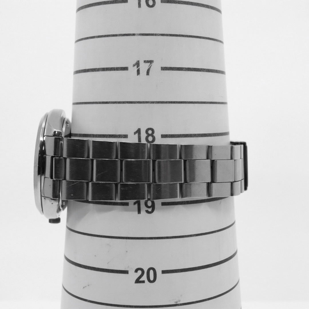 稼働品 クリーニング済 SEIKO セイコー 5 ファイブ メンズ 腕時計 自動巻き オートマチック デイデイト カレンダー 白文字盤 シルバー ステンレススチール ビンテージ クラシック レトロ エレガント ビジネス 良品 G1