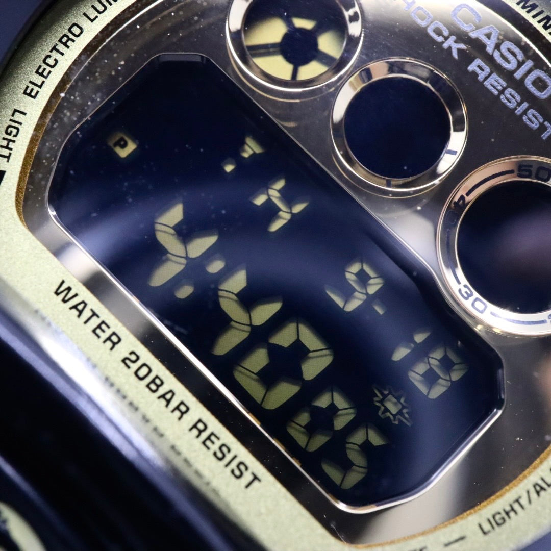 G-SHOCK DW-6900CB ブラック ゴールド CASIO ジーショック デジタル 腕時計 メンズ G1