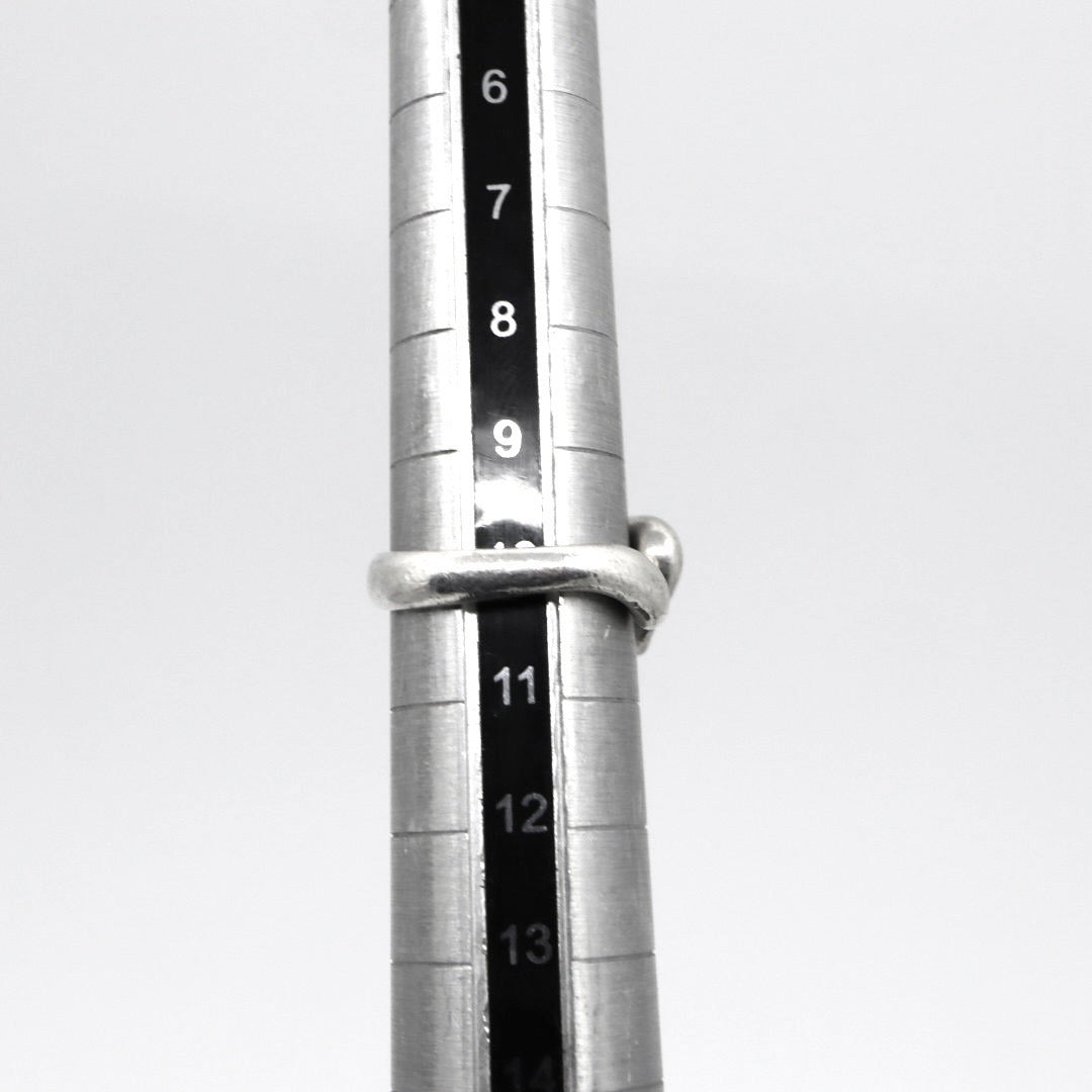 ティファニー Tiffany&Co. エルサ・ペレッティ フルハート リング 指輪 10号 SV925 スターリングシルバー デザイナーズ I6