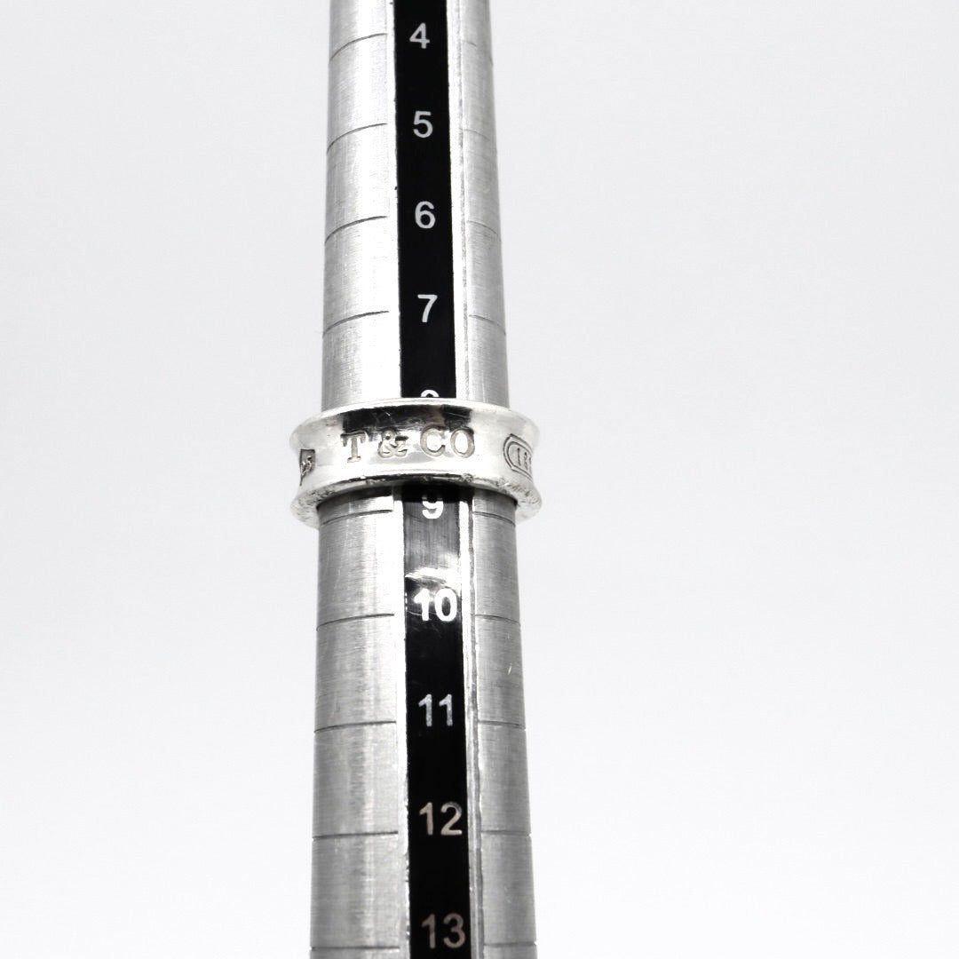 ティファニー Tiffany&Co. リング SV925 ナロー 8.5号 シルバー T&CO 指輪 メンズ レディース I6