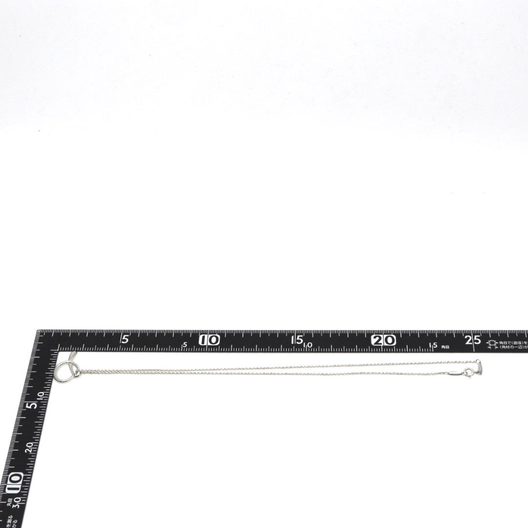 ティファニー Tiffany&Co. エルサ・ペレッティ アルファベット イニシャル モチーフ ネックレス ペンダント SV925 スターリングシルバー I6