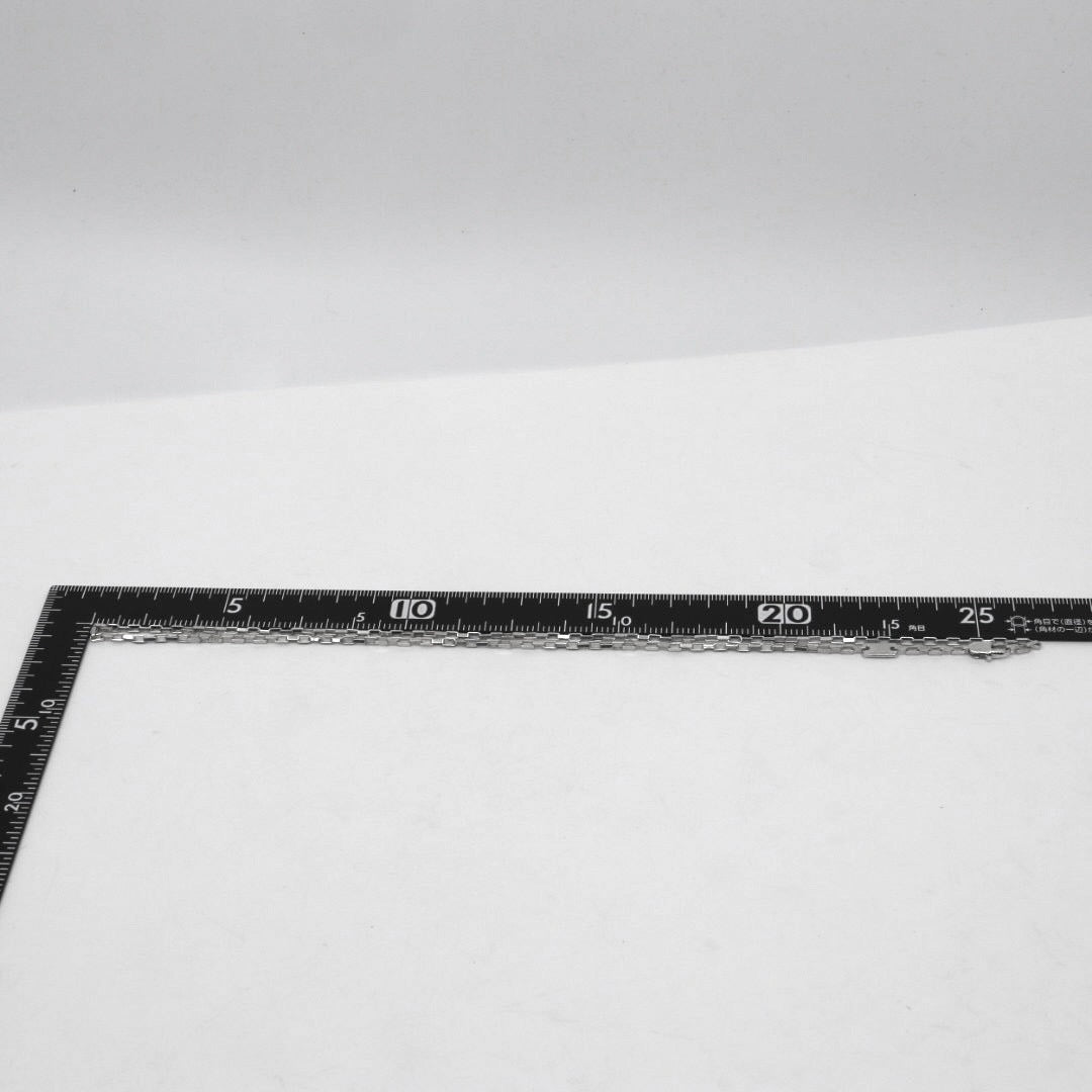 グッチ GUCCI ヴィンテージ シルバー925 チェーンネックレス スクエアリンク スターリングシルバー イタリア製 I6