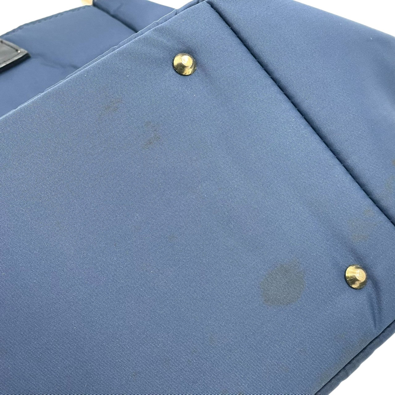 SAZABY サザビー トートバッグ ハンドバッグ A4収納可 大容量 軽量 ナイロン レザーハンドル バイカラー ネイビー ベージュ レディース メンズ ユニセックス ビジネス 通勤通学 人気モデル クリーニング済み s1