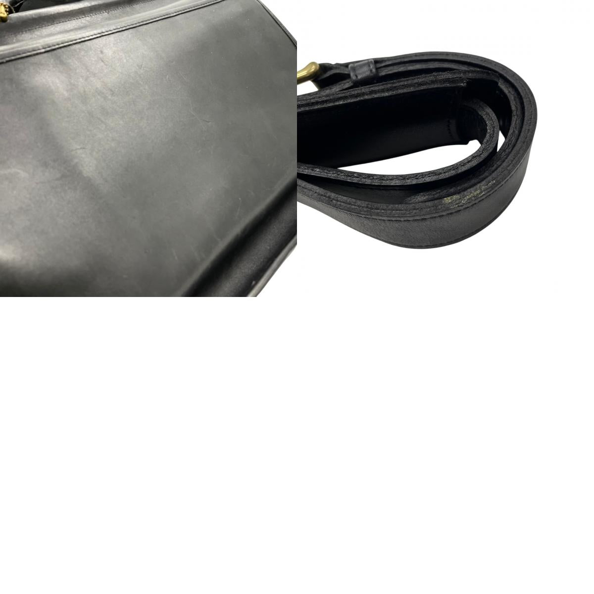 コーチ COACH オールドコーチ OLD 2WAY 5266 ビジネスバッグ ブリーフケース ショルダーバッグ レザー 本革 ブラック 黒 メンズ ビンテージ クラシック エレガント 鞄 斜め掛け可 ターンロック フラップ 自立可 A4収納 大容量 U11