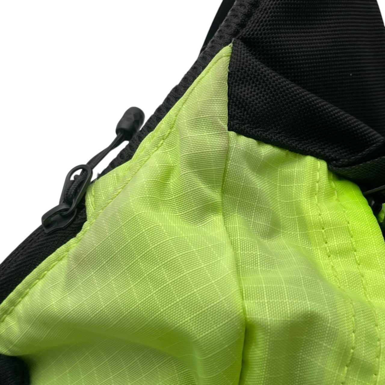 美品 THE NORTH FACE ノースフェイス ウエストバッグ ボディバッグ ナイロン 蛍光グリーン×ブラック ユニセックス 軽量 コンパクト アウトドア ランニング トレッキング フェス デイリー カジュアル ヒップバッグ s7