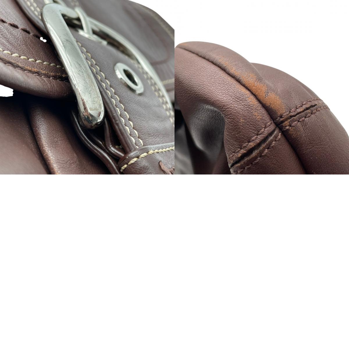 良品 コーチ COACH ソーホー ショルダーバッグ ワンショルダーバッグ レザー 本革 ブラウン 茶色 シルバー金具 F15204 大きめバックル フラップ エレガント クラシック カジュアル 肩掛け お出かけ 普段使い デイリーユース レディース 自立可 S3