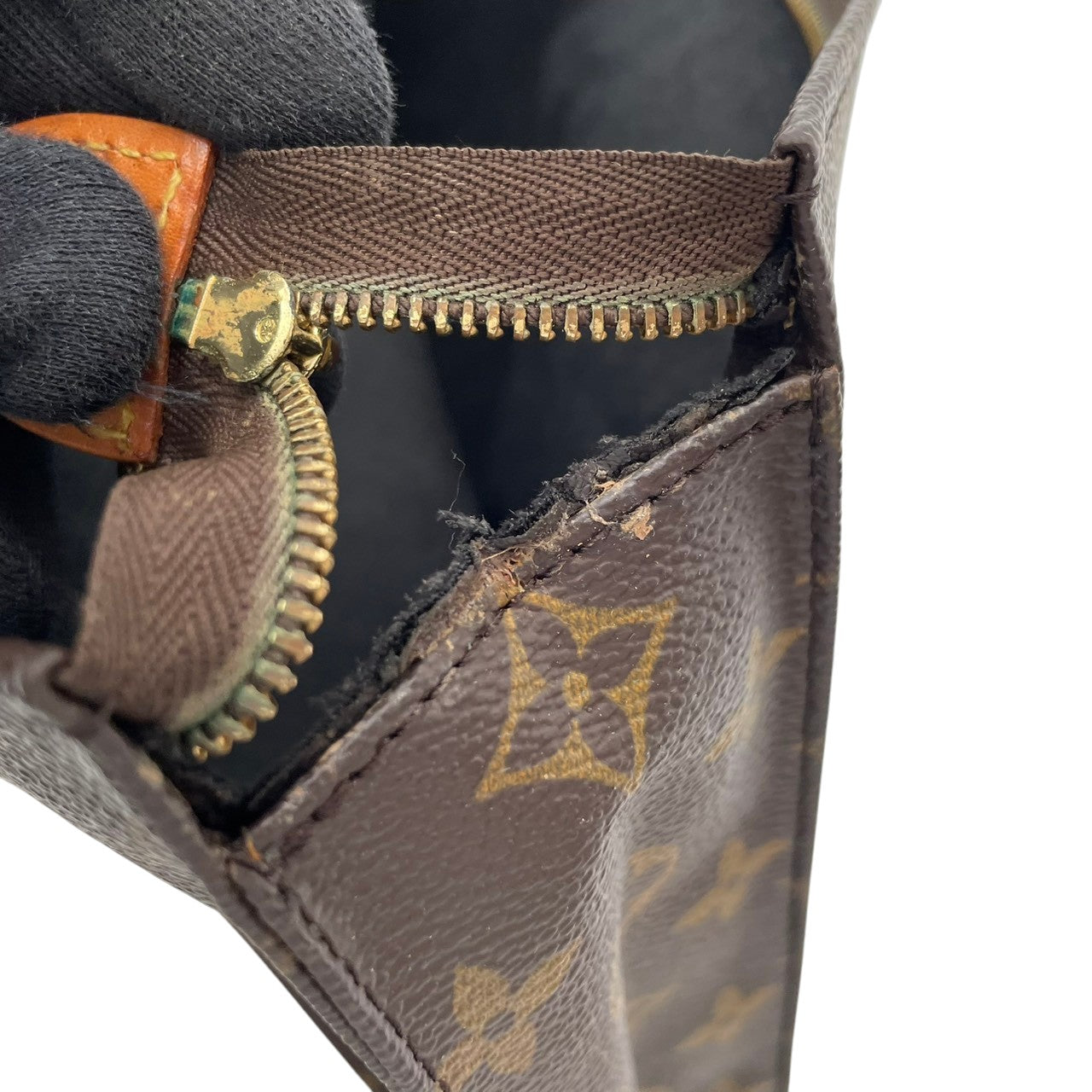 【良品】 ルイヴィトン LOUIS VUITTON ポッシュ・トワレット セカンドバッグ クラッチバッグ ポーチ モノグラム PVC レザー ブラウン 茶 ゴールド金具 メンズ レディース ユニセックス デイリー お出かけ 定番 人気 鞄 カバン S93