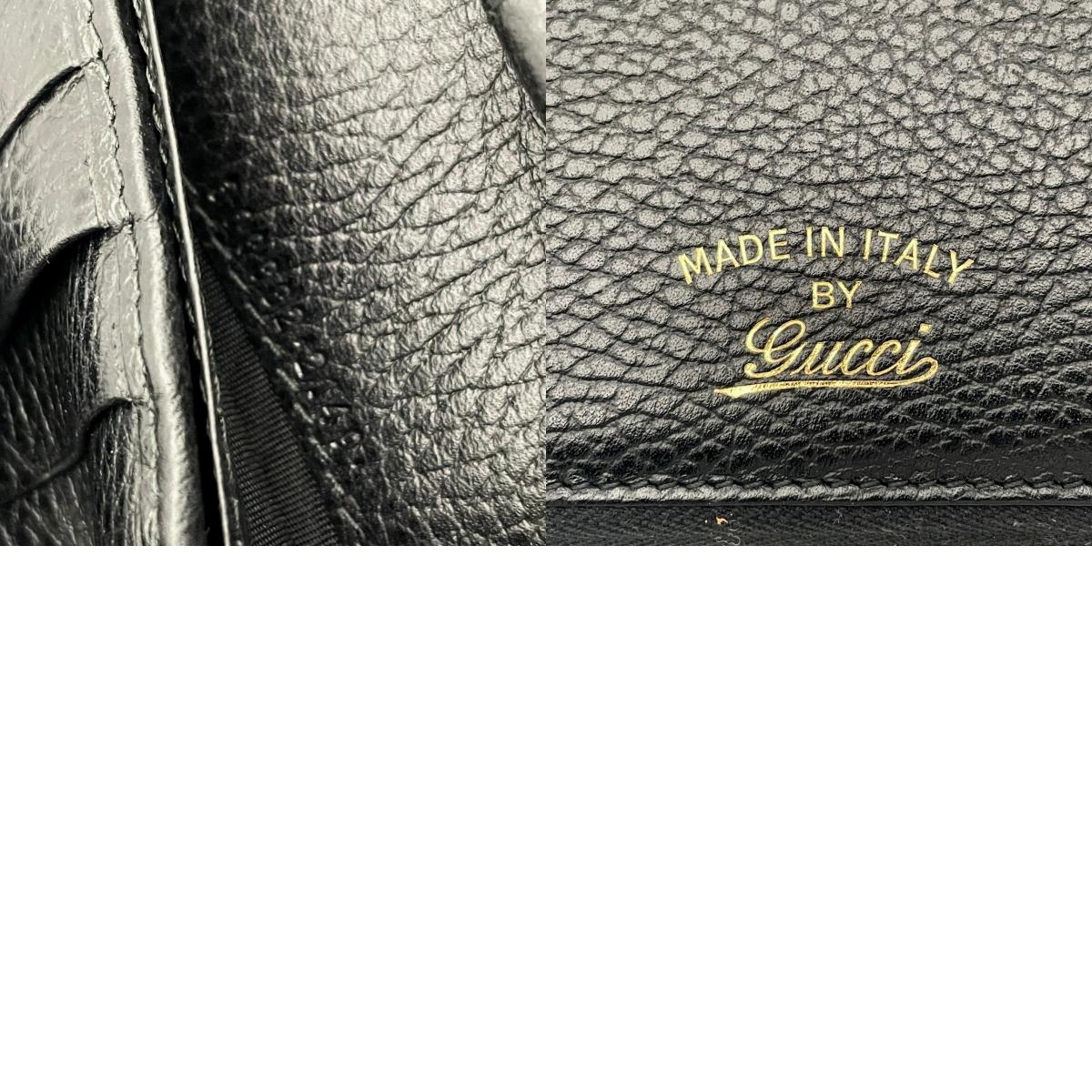 【極美品】グッチ 財布 スウィング トラベルケース 二つ折り長財布 ロングウォレット ダブルファスナー ラウンドファスナー 本革 レザー ブラック 黒 ゴールド金具 クラシック エレガント スタイリッシュ シンプル 上品 ビジネス 大容量 W1