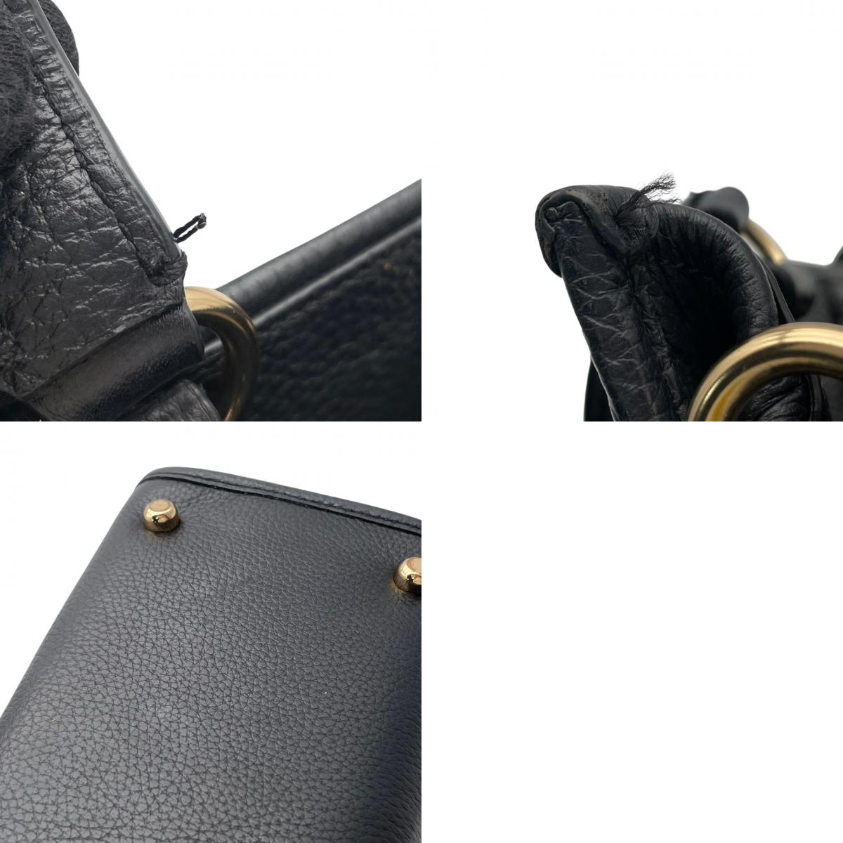 【美品】 COACH コーチ バッグ デンプシー キャリーオール ウィズ パッチ ハンドバッグ トートバッグ 手提げ 本革 レザー ブラック 黒 ゴールド金具 ロゴパッチ エレガント スタイリッシュ 通勤 レディース 人気 定番 鞄 C2004 S80