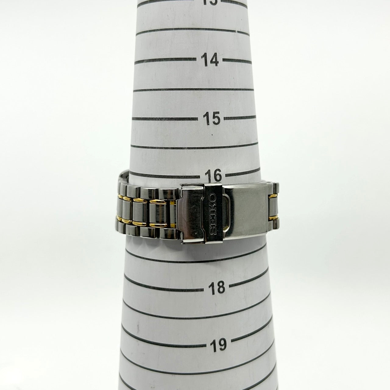 【電池交換済/クリーニング済】セイコー SEIKO SPORTS 150 7T32-6C00 メンズ 腕時計 クオーツ クロノグラフ ホワイト文字盤 ビンテージ ゴールドコンビ デイト アナログ クラシック エレガント 150M防水 クリーニング済み G1