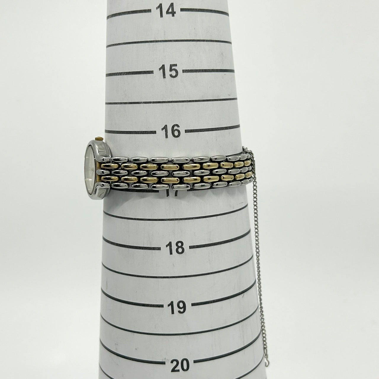 【電池交換済】セイコー クレオ 腕時計 ユニセックス 2P21-0270 アナログ クオーツ ホワイト文字盤 ローマ数字 シルバー ゴールド コンビカラー ドレスウォッチ エレガント クラシック デザインウォッチ クリーニング済み G1